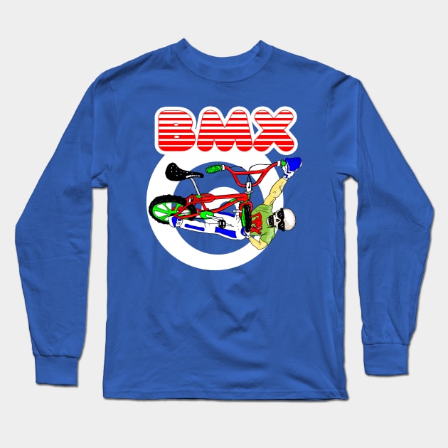 BMX Long Sleeve T-Shirt by Johanmalm